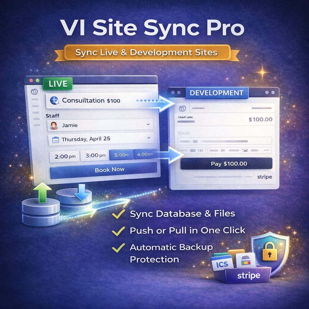Vi site sync pro